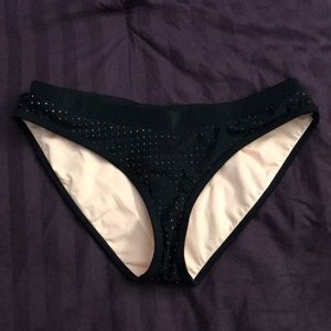 Black bikini bottom